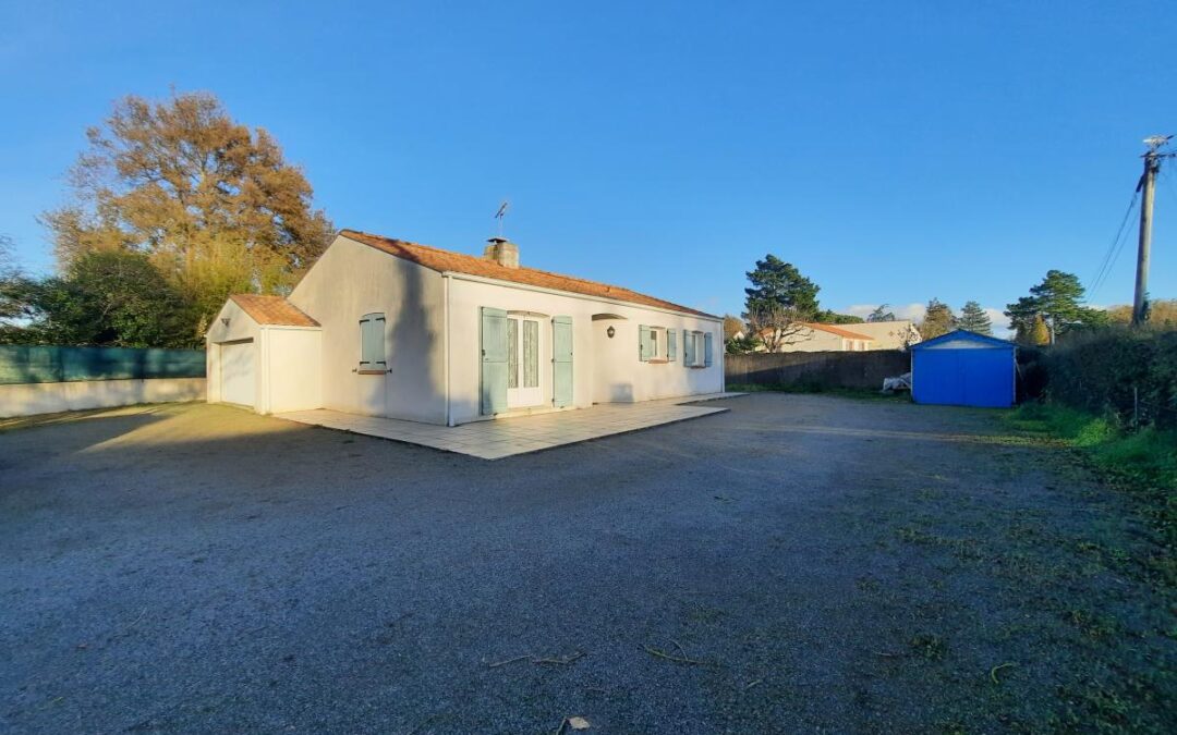 Vente Maison – 3 pièces – 83 m² à Bois-de-céné (85710)